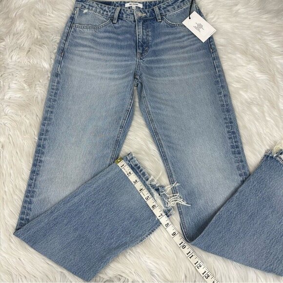 Re/Done‎ Women's NWT Opal Indigo 70s Low-Rise Skinny Boot Jeans W26-28/L31 - Picture 11 of 15